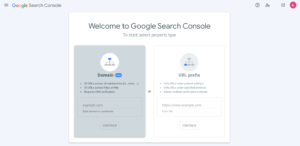 google search console